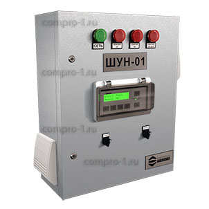 Шкаф управления насосами ШУН-1-2-2.2-ОК-ПЧ вид снаружи