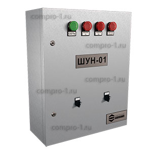 Шкаф управления насосами ШУН-1-2-6.8-GSM вид снаружи