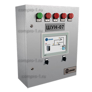 Шкаф управления насосами ШУН-7-2-2.8-С7-ТР-GSM вид снаружи
